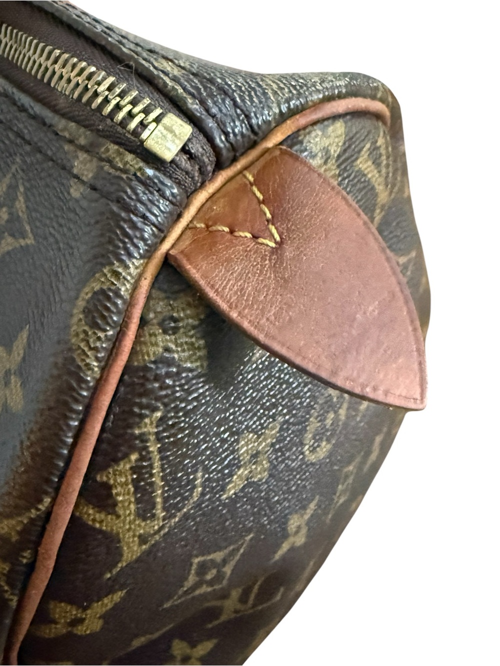 Authenticated Louis Vuitton Speedy 30 Vintage Monogram Bag! EUC! COA! - Picture 10 of 16